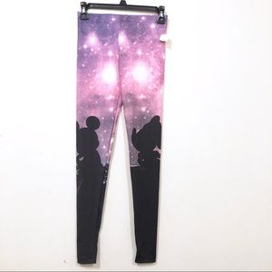 Minnie Mouse Leggings Galaxy Size XS XSmall